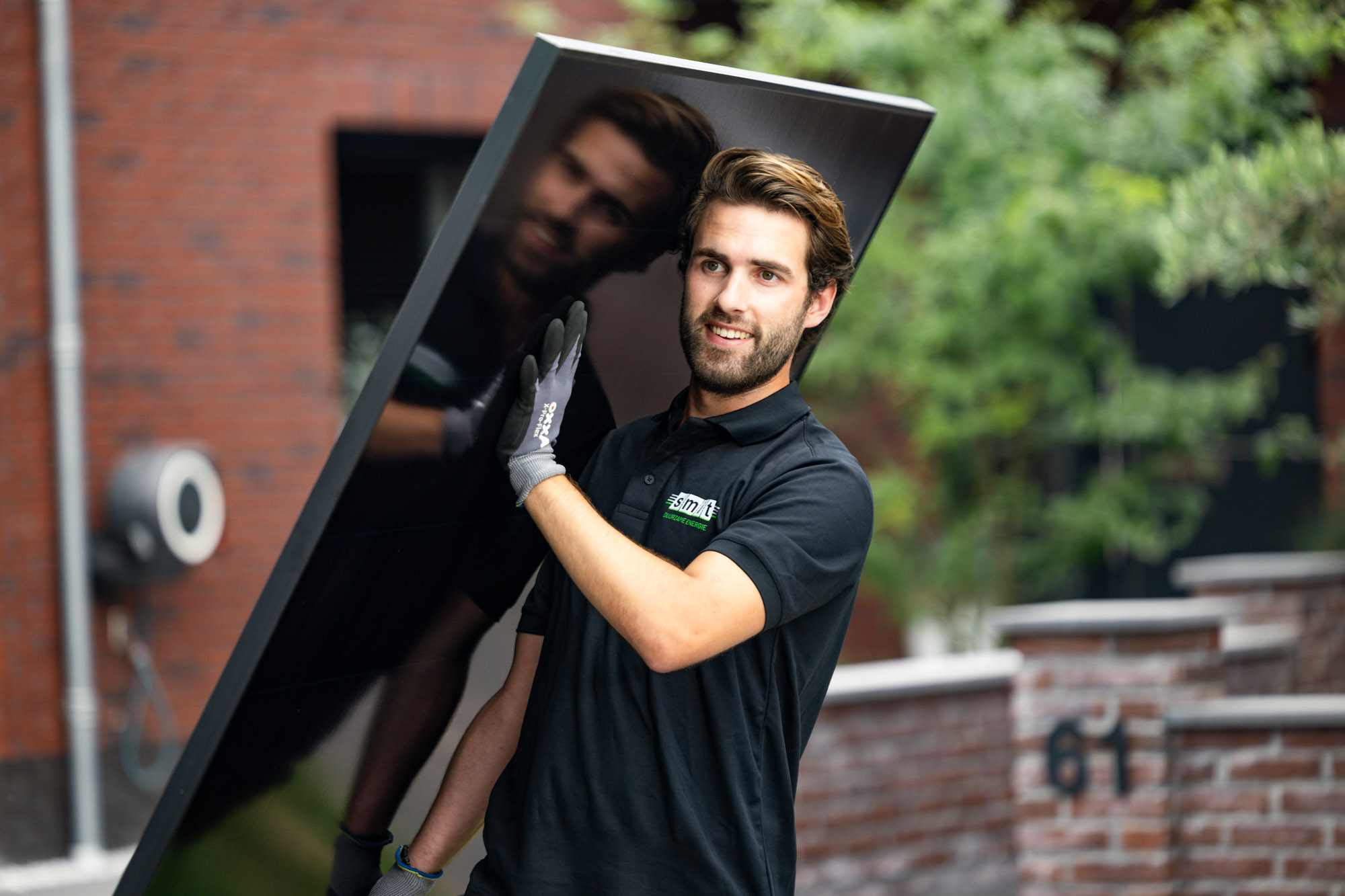 Zonnepanelen particulier Smit Duurzame Energie installatie