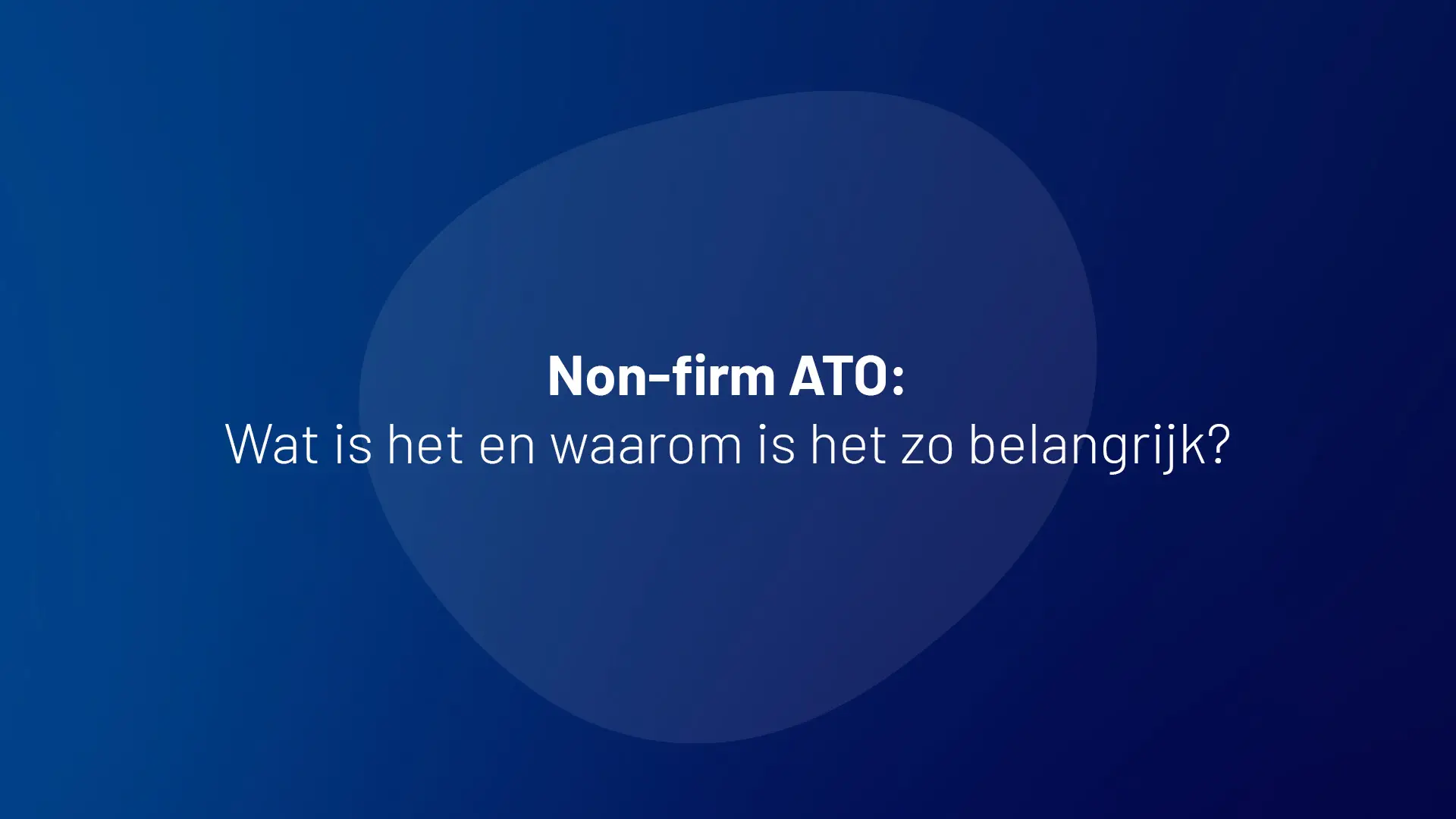 non firm ato